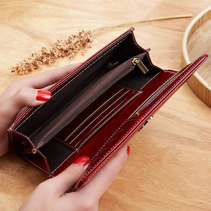 Luxurious leather wallet